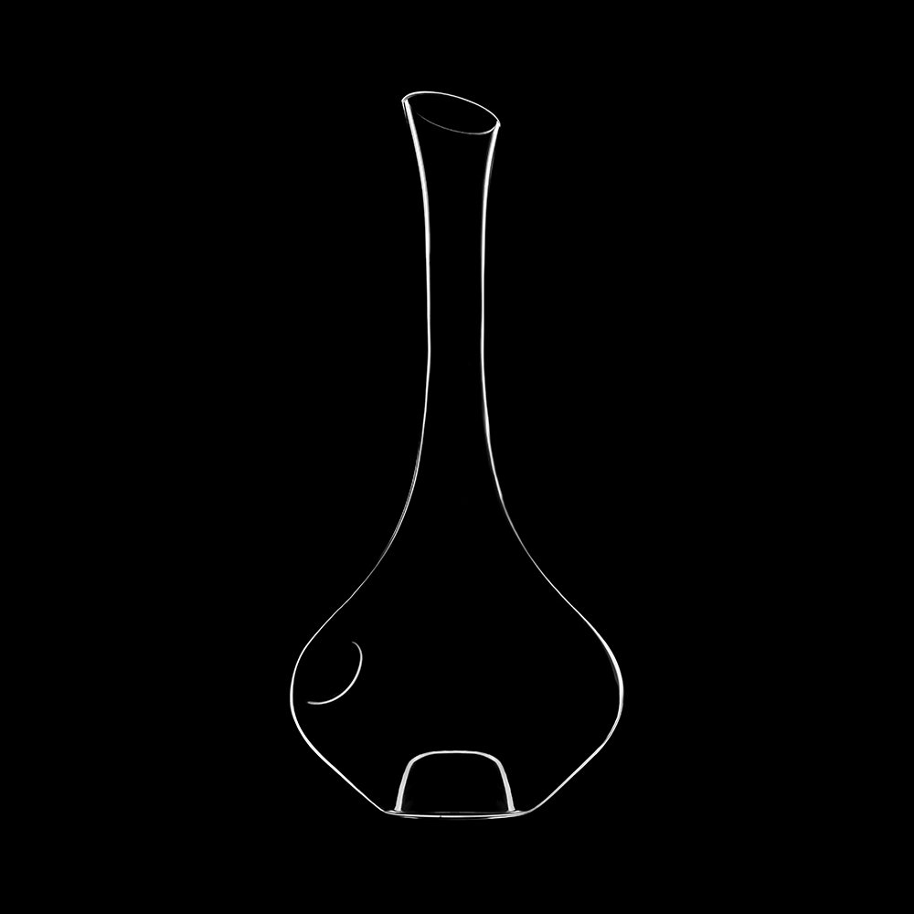 Handmade Grip Decanter - 205cl